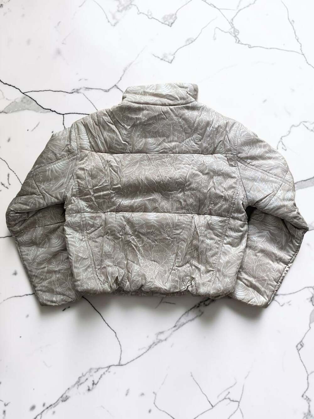 Travis Mathew Puffer Botanical Jacket In Color Atmosphere - Picture 2 of 3